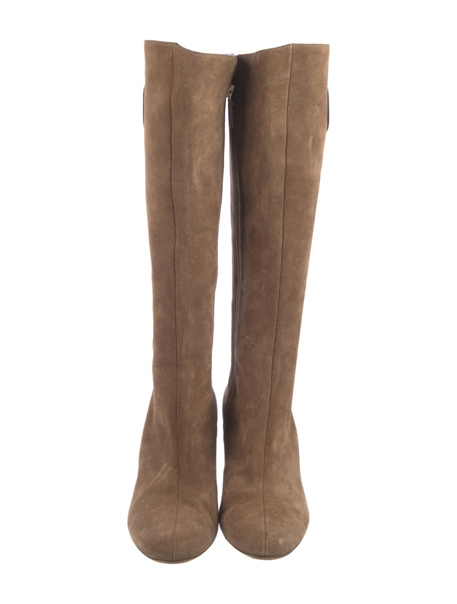 Gucci Interlocking G Logo Suede Boots